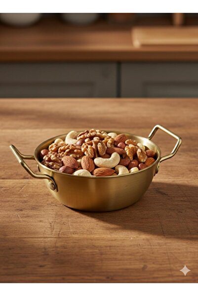 MİEN Paslanmaz Gold Sosluk 12 Cm TKEBT Gold