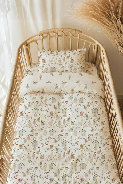 TBA COLLECTION Montessori Bedding Set - 100X200 cm - Tile Stories