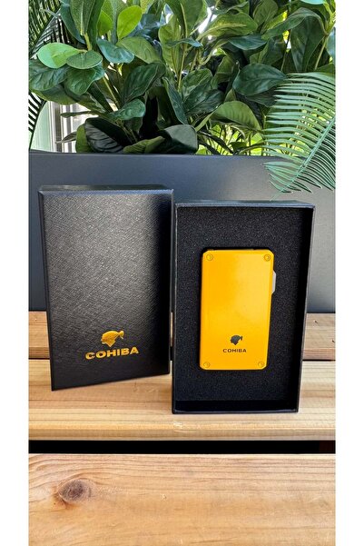 COHİBA Puro Çakmağı / Sarı