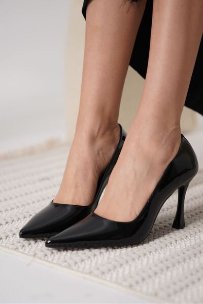 Zerenyus Blade Premium Μαύρο λουστρίνι Γυναικείο στιλέτο