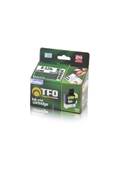 TFO Мастиленоструйна касета LC529XL Black съвместима Brother, 58 мл, Черна