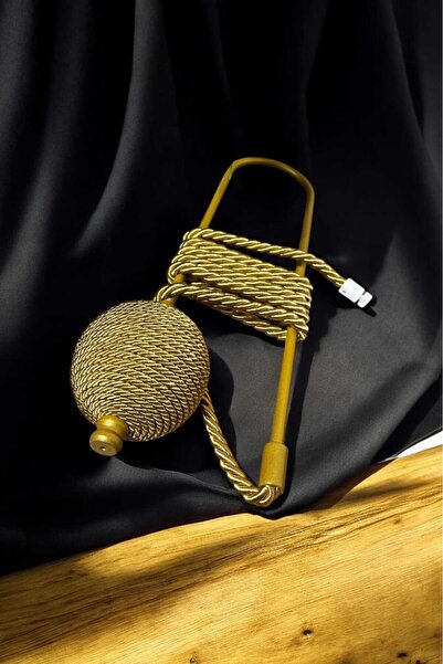 La Diva Home Perde Hayalet Perde Kordon Sarma Kol Bağı- Perde Kornişten Topla...