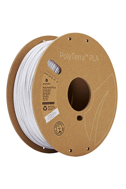 Polymaker Filament PolyTerra PLA PolyTerra PLA 1.75mm roll 1kg - Marble