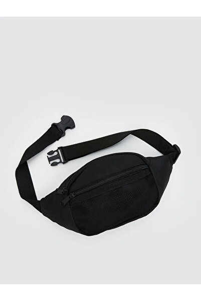 LC Waikiki Lcw Black Multi-Compartment Men's Waist Bag