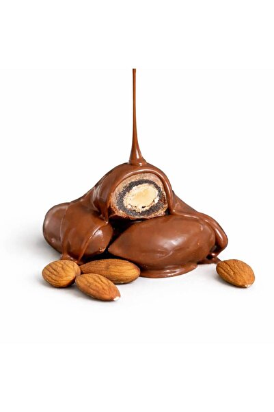 HURMA DÜNYAM Goberto Sütlü,Bitter, Beyaz Çikolatalı Bademli Mix Hurma 250 Gr