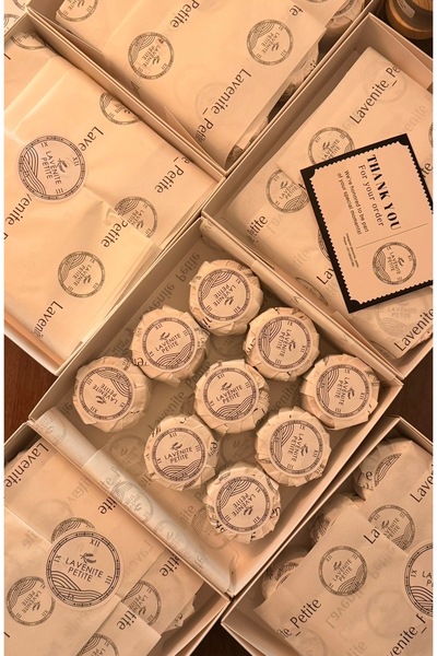 Lavenite petite علبة عطور البخور المختلطة