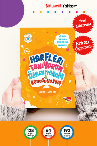 Dikkat Atölyesi Yayınları Harfleri Tanıyorum, Öğreniyorum ve Konuşuyorum