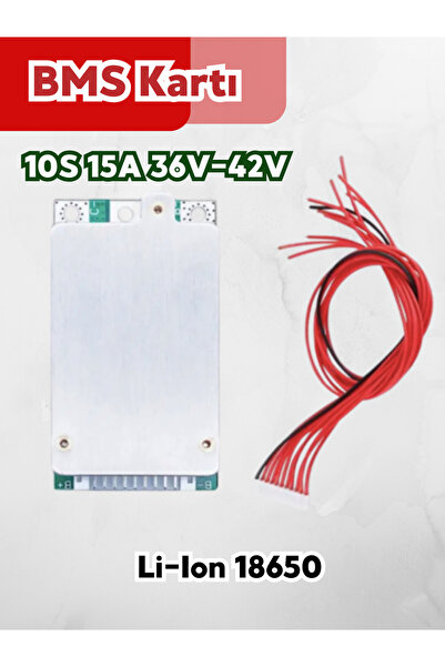BMS 10S 15a 36V-42V For Li-Ion 18650 – Protection and Balance Circuit