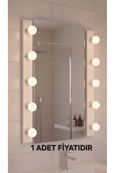Bozyaka Aydınlatma Reyes 5-Piece Decorative Makeup Mirror Wall Sconce for Ind...