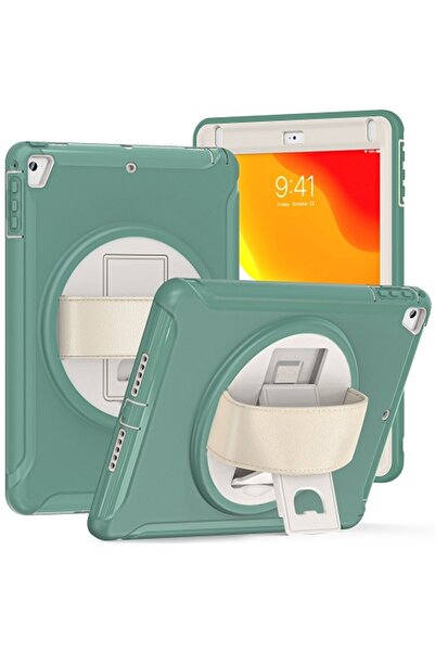 OEM Husă iPad Air 2/Air 1/Pro 9.7 - Blindată, Suport Rotativ 360°, Mâner Ergo...