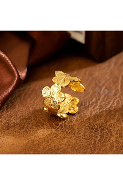 Ervalina Sequential Flower Ring (Adjustable)