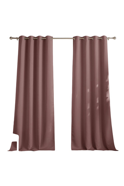 OEM PONY DANCE Blackout Curtains - Set of 2 Pieces, Polyester, Thermal Insula...