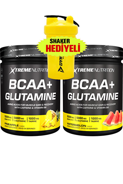 Xtreme Nutrition بي سي إيه إيه + جلوتامين - 1020 جرام (510 جرام × 2 قطعة) - أ...