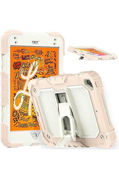 OEM iPad Mini 5/4 7.9 inch Case - 3 Layers Protection, Stand Holder, Belt Str...