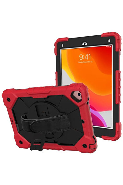 OEM Husă iPad 9/8/7 10.2, Rezistentă Șocuri, Suport Rotativ 360, Curea Umăr, ...