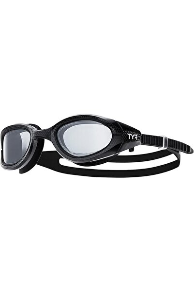 TYR Special Ops 3.0 Non-Polarized Adult Fit Swimming Goggles (Smoke, Black)