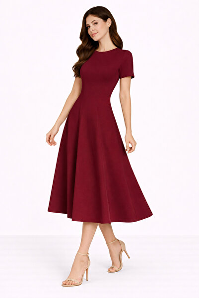 Paw Garage Rochie de damă Steel Interlock cu mânecă scurtă și fermoar ascuns