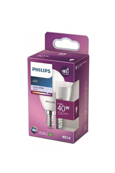 Philips Bec LED, P45, E14/5.5W/230V, 4000K