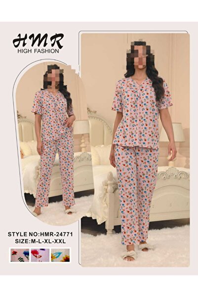 HMR Women's chiffon pajamas