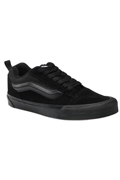 Vans Knu Skool Classic Black Sneakers, Unisex - EU 44.5 (US 11) - Model VN000...