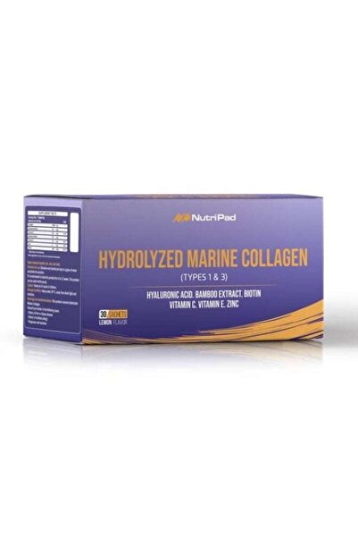 NUTRIPAD Hydrolyzed Marine Collagen Sachet 15'S