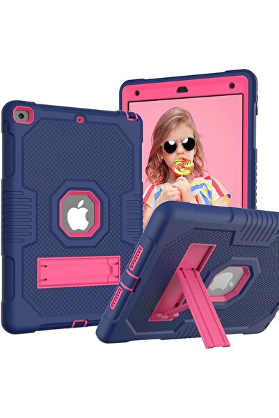 OEM iPad 6/5 9.7 Case - Armored, Durable, 3-Piece Protection, with Stand, Nav...