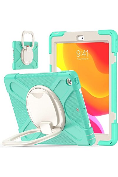 OEM Husă iPad 9/8/7 10.2, Blindată, Suport Rotativ 360, Mâner Ergonomic, PC/T...