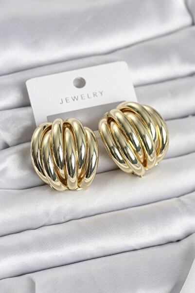 callerrons accessories Brass Gold Color Vintage Women's Earrings - Ebj260220W...