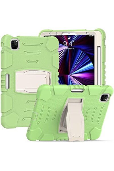 OEM iPad Pro 11 2018/20/21 Case - Armored, Three Pieces, Silicone, Stylus Pla...
