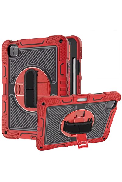 OEM iPad Pro 11 Gen 3/2/1 Case - 3 Layers Protection, 360 Stand, Belt Strap, ...