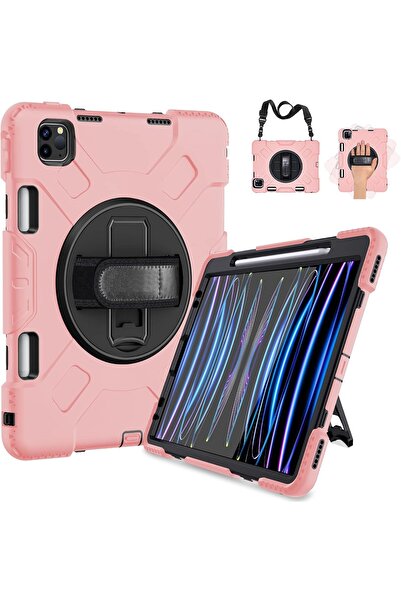 OEM Husă iPad Pro 11 3/2/1, Suport Rotativ 360, Slot Stylus, Protecție 3 Stra...