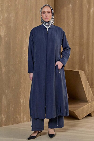 Setrms Bağlama Detaylı Hakim Yakalı Pardesü