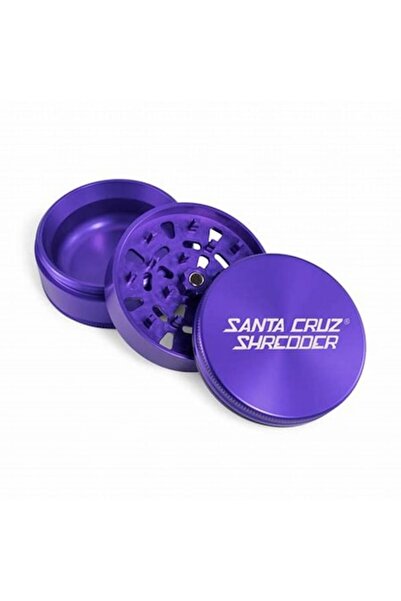 Santa Cruz Râșniță metalică, 3 piese, violet, 40 mm