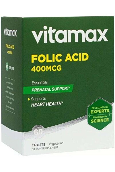 Vitamax Folic Acid 400Mcg (60 Tablets)