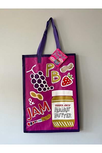 Gold Garden Trader Joes Orijinal Trader Joe’s Plastik Market Çantası | Rare M...