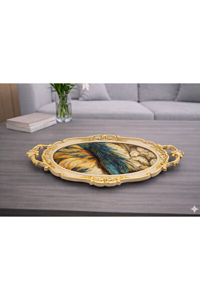 Zucci Home Hürrem Lüx Presentation Tray |   Vivaldi - Decorative Serving Tray...