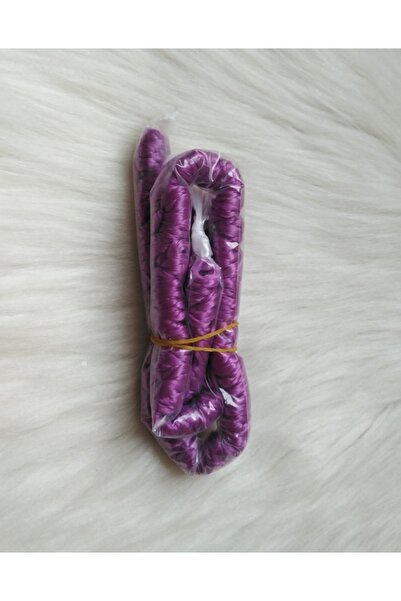 fundahobi Sentetik Kıvırcık Tüp Saç Mor 50 gr