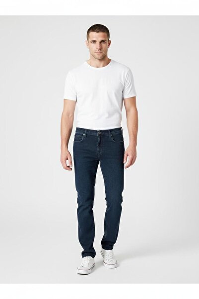 Twister Jeans Lycra Comfortable Cut Men's Denim Trousers Dark Blue