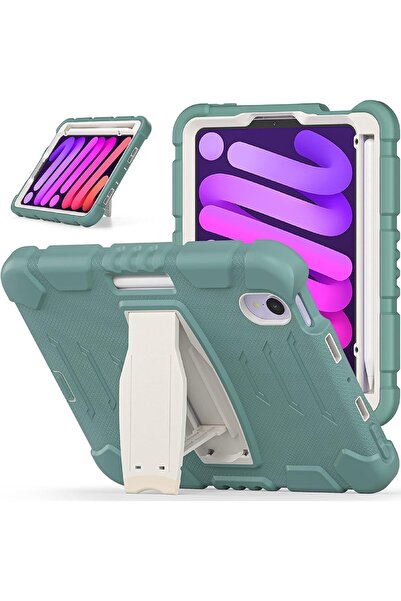 OEM iPad Pro/Air 10.5 Case - Army, 3 Pieces, Silicone and Plastic, Integrated...