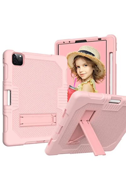 OEM iPad Pro 12.9 (2021/20/18) Case - Armored, Stylus Holder, Silicone, Three...