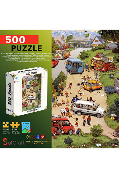 Soi Craft 500 Parça Puzzle Hafta Sonu Curcunası Detay Avcısı
