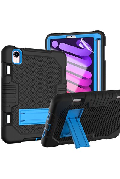 OEM iPad Mini 6 8.3 inch Case - Armored, Durable, Stand, Stylus Holder - Sili...