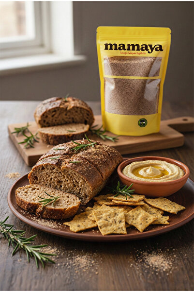 Mamaya Organik Tam Buğday Unu 1 Kg - Kepekli, Rüşeymli ve Atalık