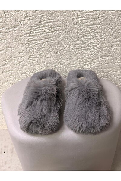 Beyond Women's Smoked Closed-Front Extra Long Soft Furry House Slippers 2cm B...