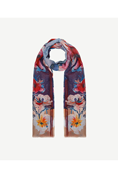 Yargıcı Floral patterned shawl