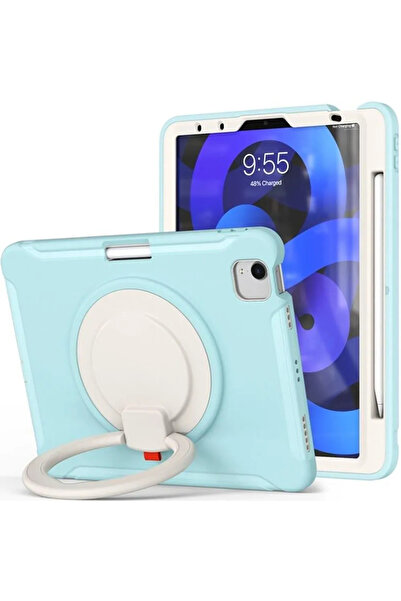 OEM Husă iPad Pro 12.9 (2022/2021) - Protectie 3 Straturi, Suport Rotativ 360...