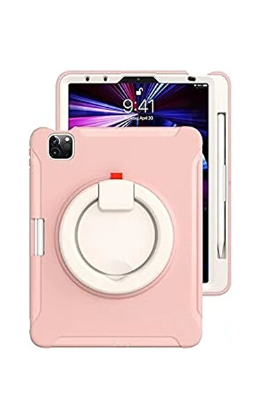 OEM Husă iPad Pro 12.9, Suport Rotativ 360, Protecție 3 Straturi, Slot Stylus...