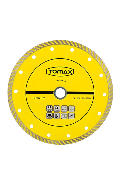 Tomax Turbo Elmas Mermer Granit Kesici Disk 115 mm