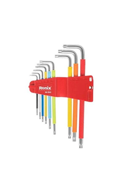 Ronix Multi Color Extra Long Arm Torx Key Set(9pcs)