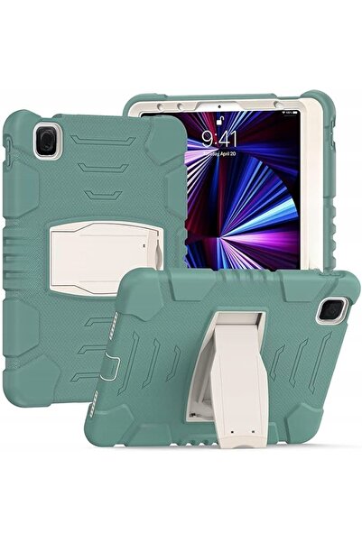 OEM Husă Samsung Tab A7 Lite 8.7 - Antisoc, Silicon și Plastic, Suport Integr...